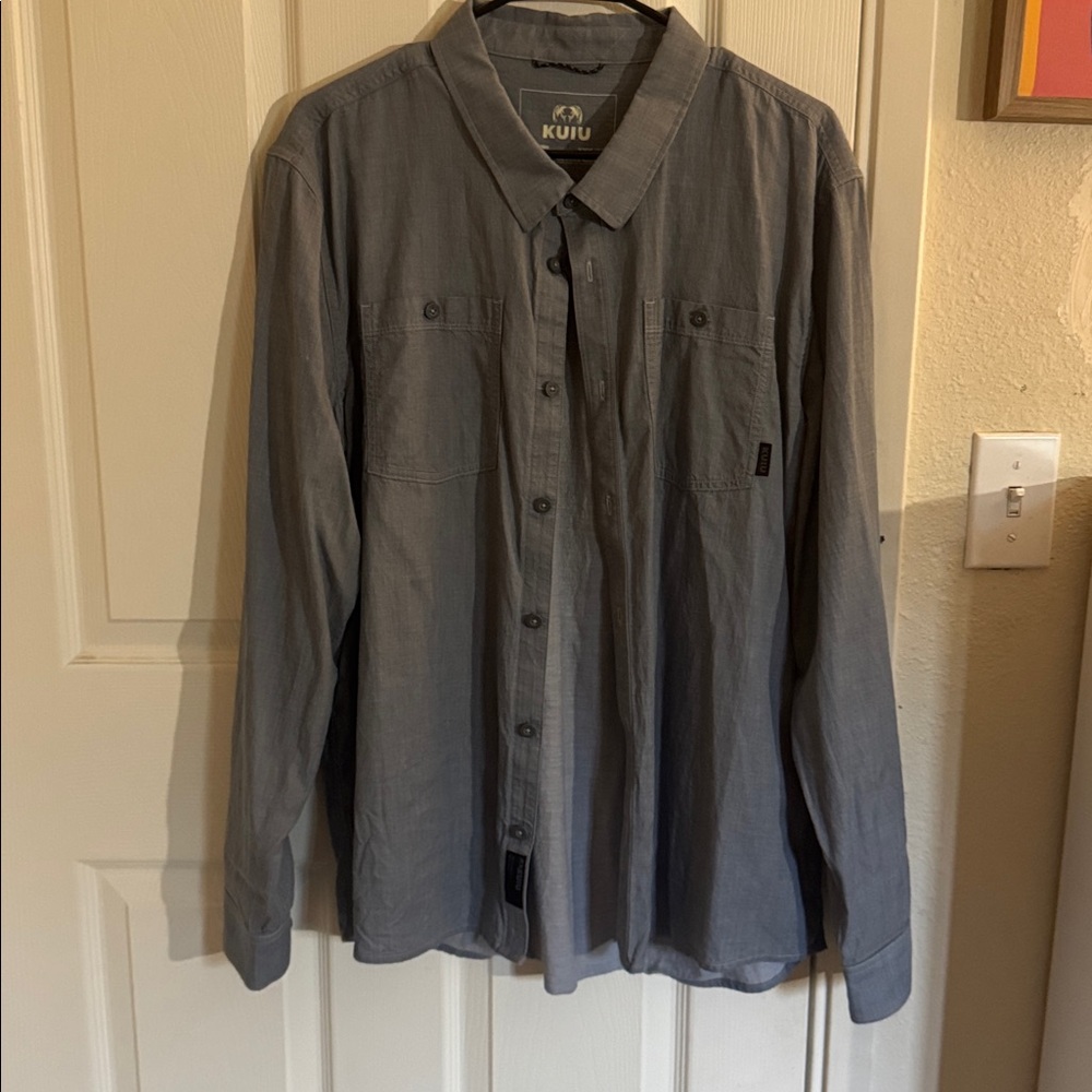 KUIU Charcoal Long Sleeve Shirt